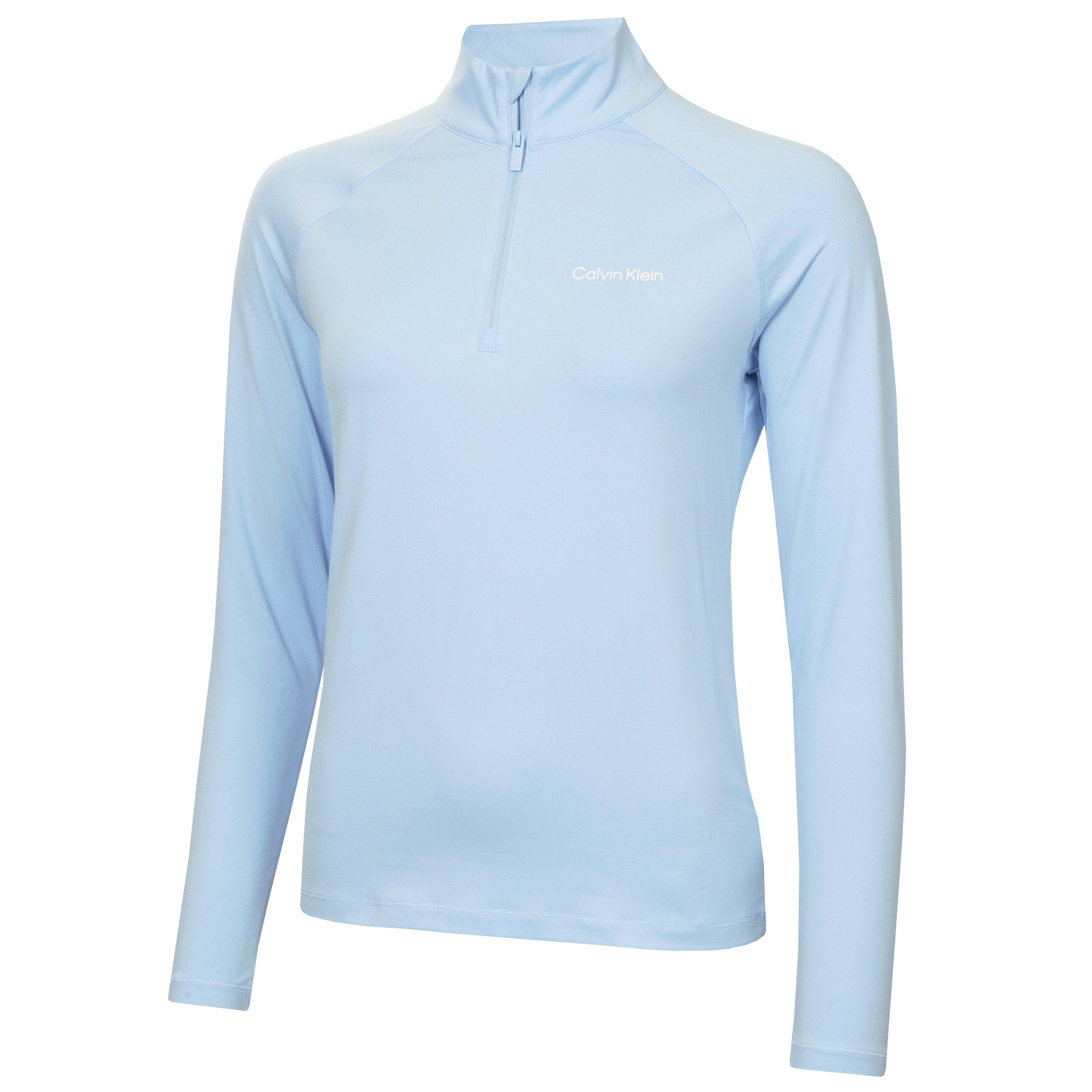 Calvin Klein Golf Women's Sleeveless Performance Polo Shirt - Blue Bell - 8 (XS)