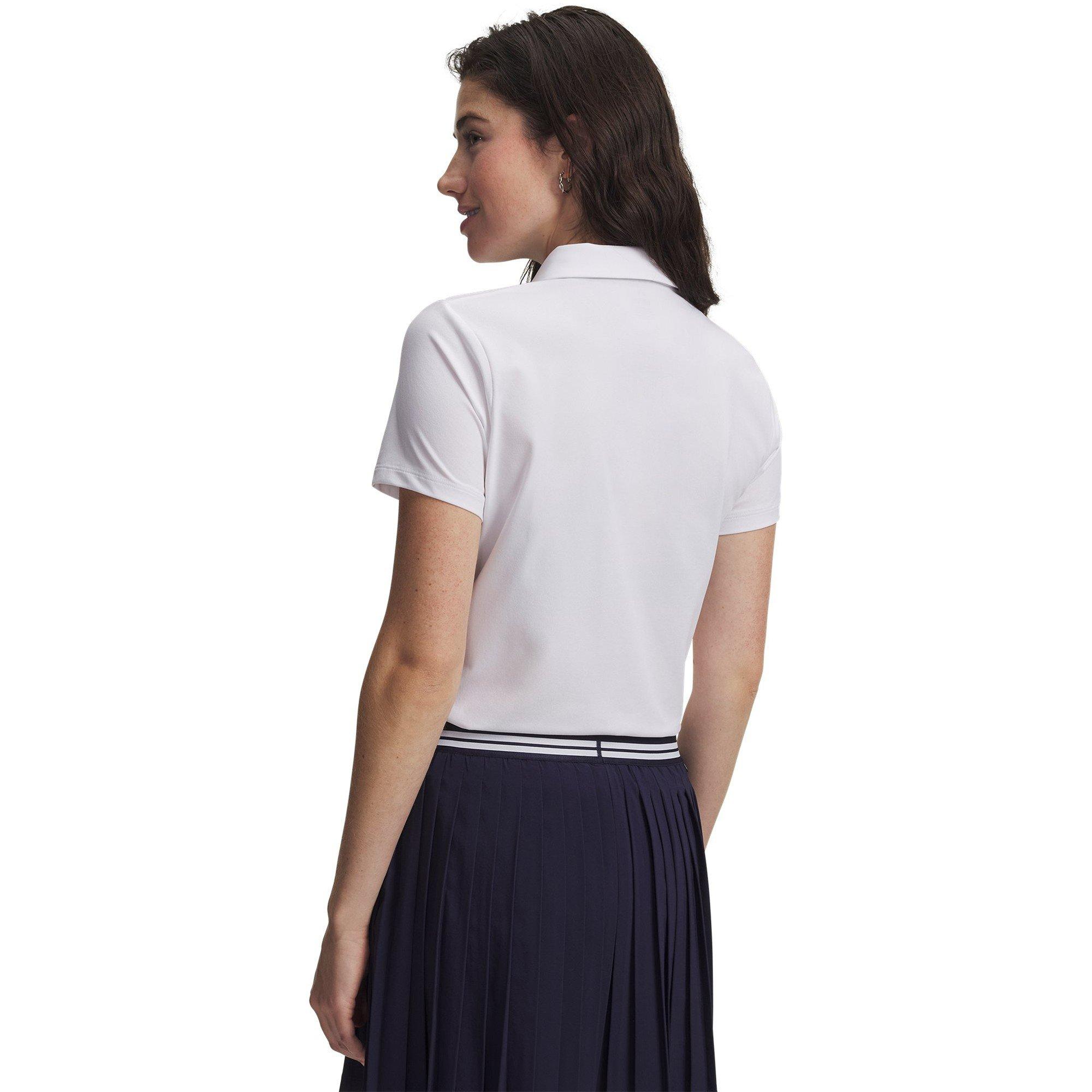 White - Under Armour - UA ArmourDry SS Polo - 2