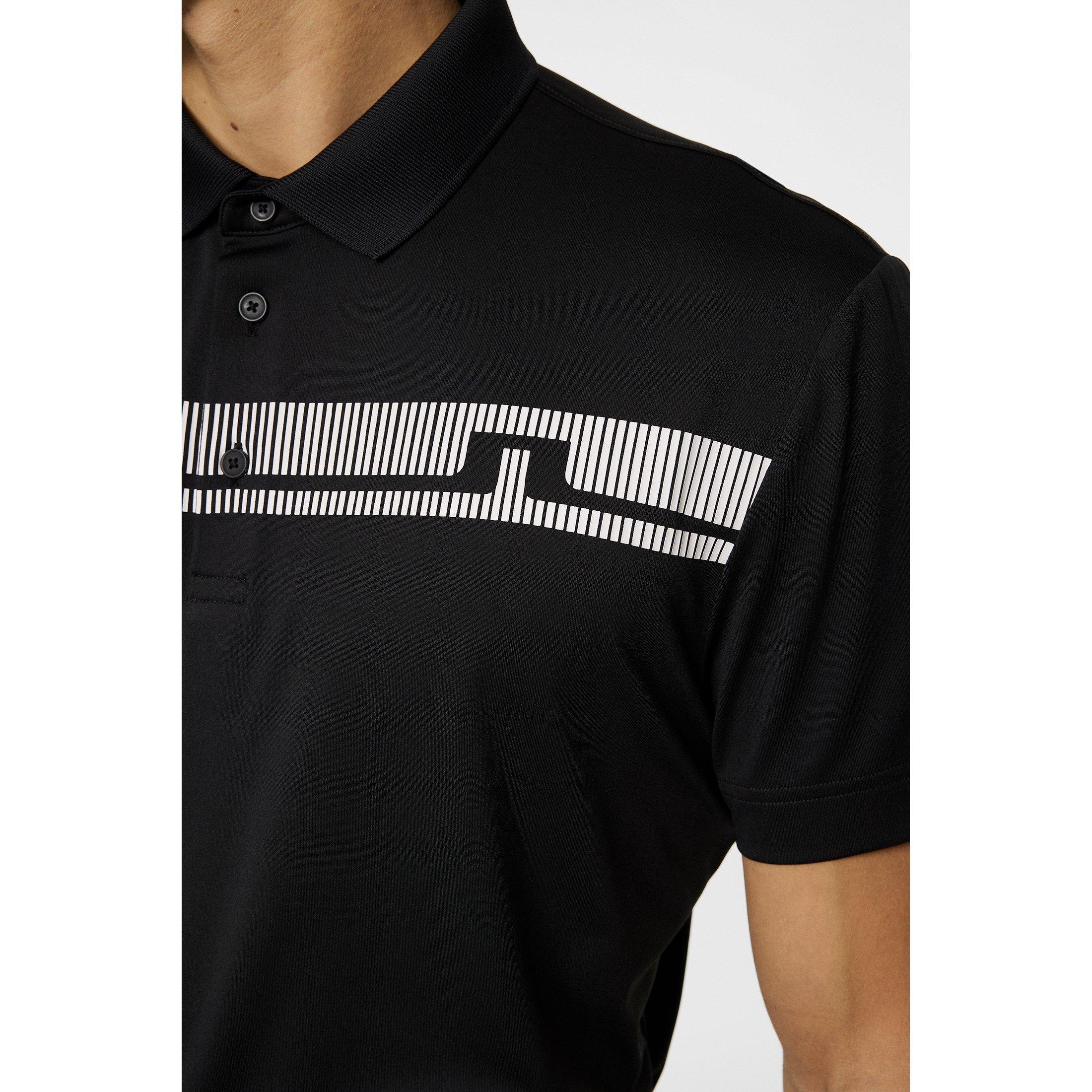 Black - J Lindeberg Golf - Men's Short-Sleeve Performance Polo Shirt - 6