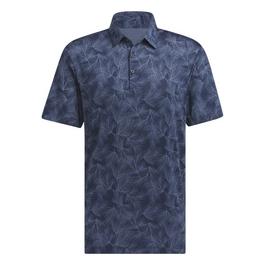 adidas Ultimate365 Mesh Print Polo Shirt Mens