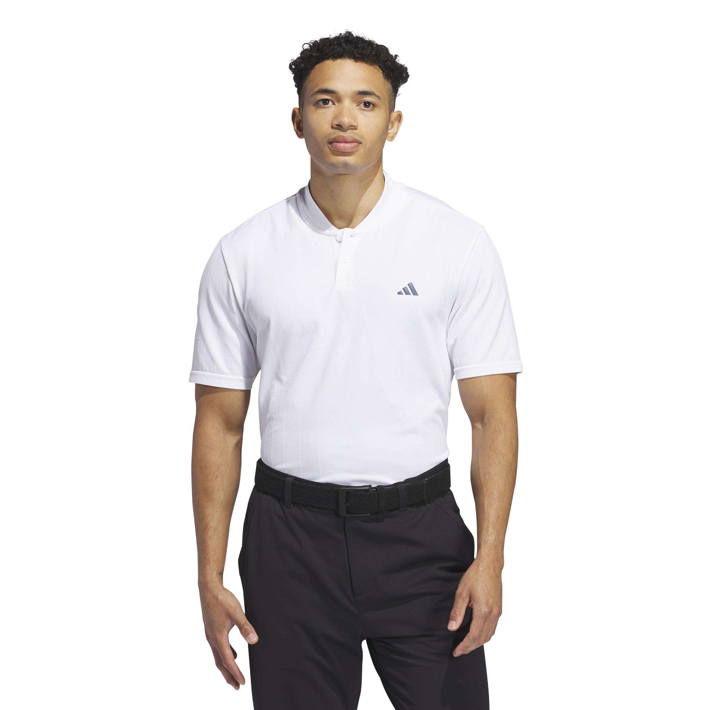 Wit - adidas - Ultimate365 Tour Primeknit Polo Shirt Mens - 2