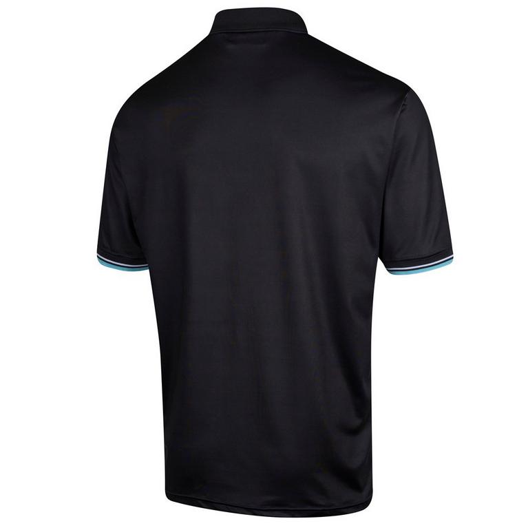schwarz - Island Green - IslandGreen Golf Diamond Print Polo Shirt Mens - 2