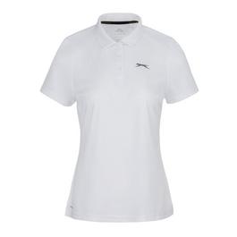 Slazenger Plain Polo Shirt Womens