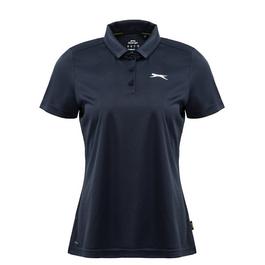 Slazenger Plain Polo Shirt Womens