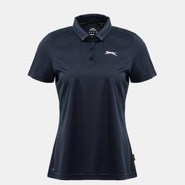 Slazenger Plain Golf Polo Shirt Womens