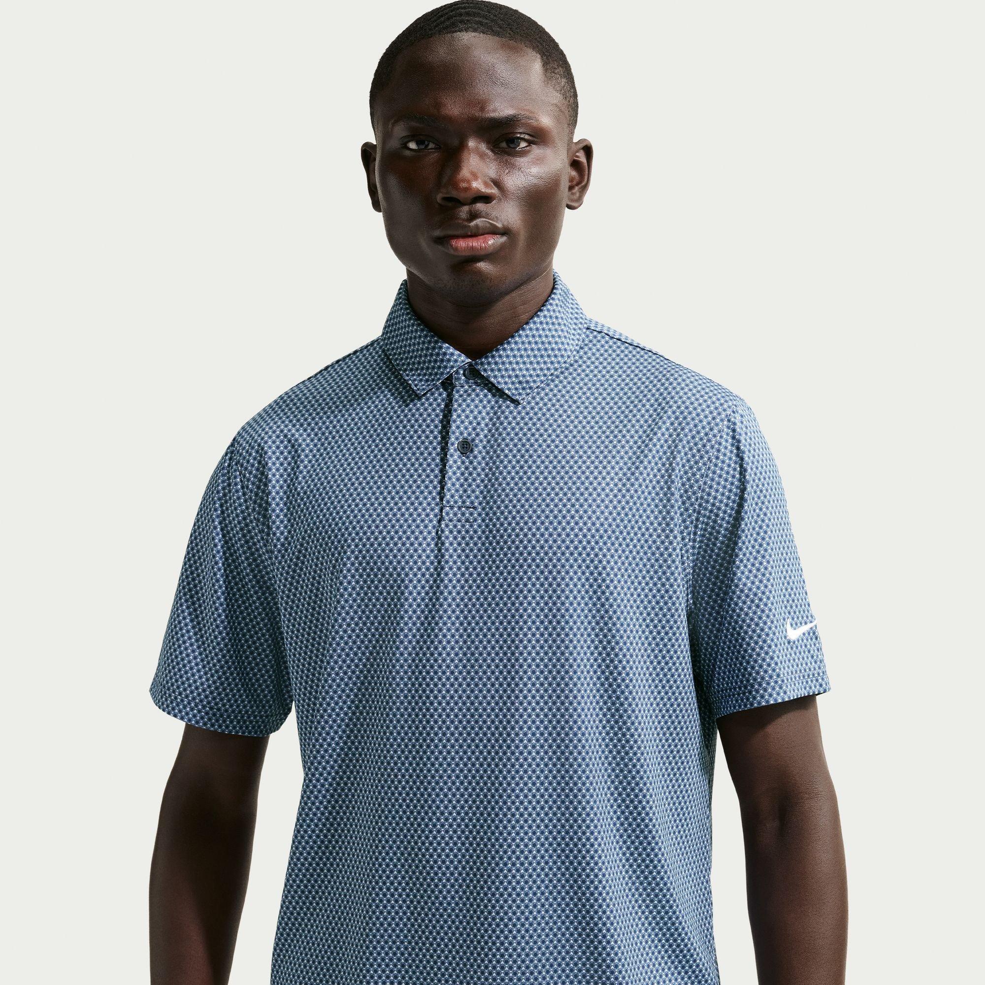 Work Blue - Nike - Men's Short Sleeve Performance Polo Shirt - 1