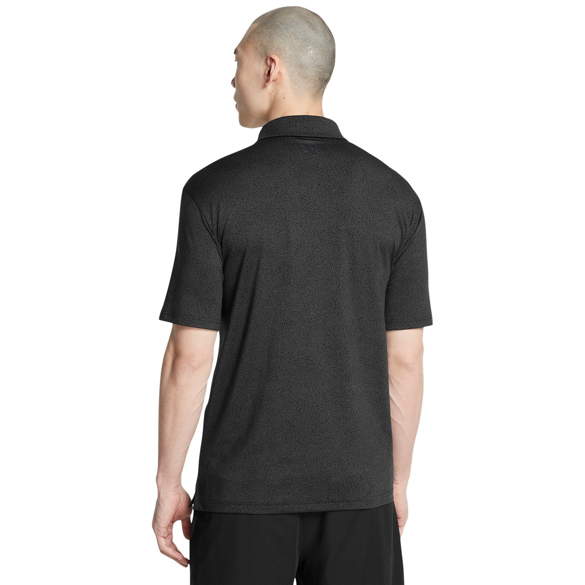 Negro - Under Armour - Playoff Short-Sleeve Performance Polo Shirt - 3