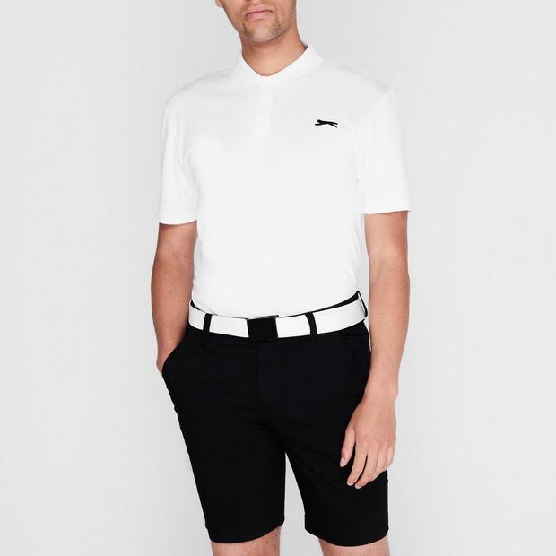 Golf Solid Polo Shirt Mens