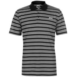 Slazenger Stripe Polo Shirt Mens