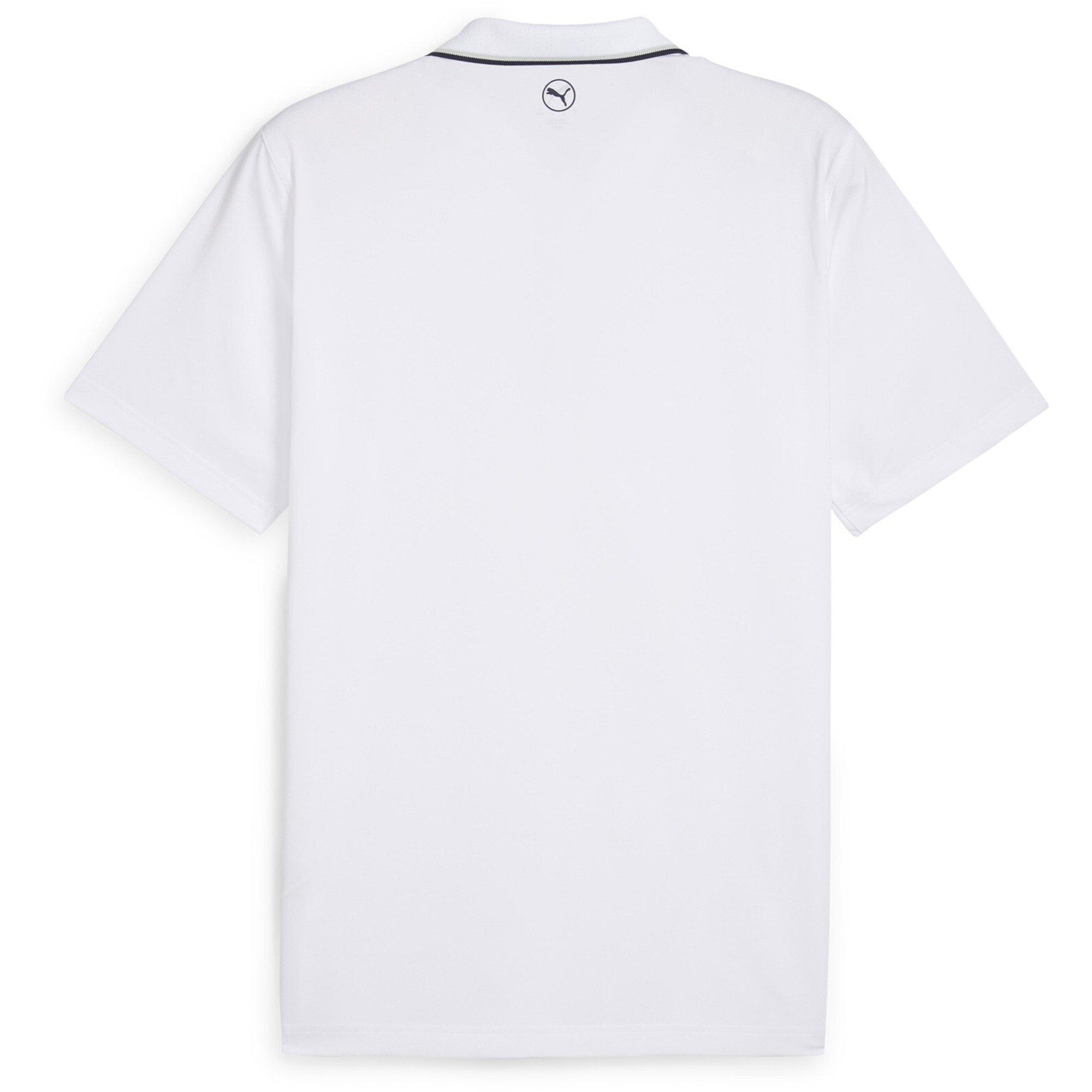 Resplandor blanco - Puma - Puma Mattr Elevated Solid Polo Shirt Mens - 2