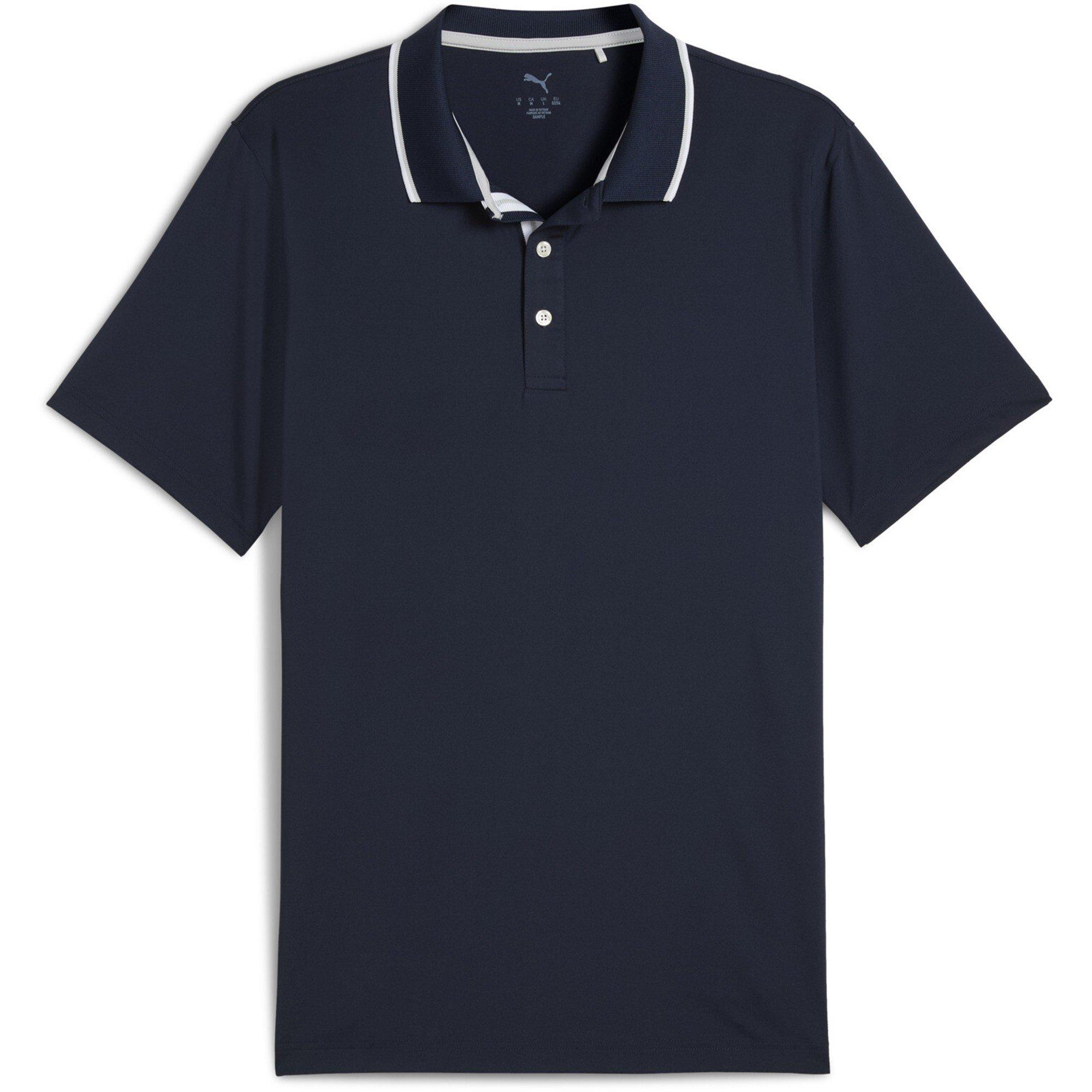 Puma Mattr Elevated Solid Polo Shirt Mens