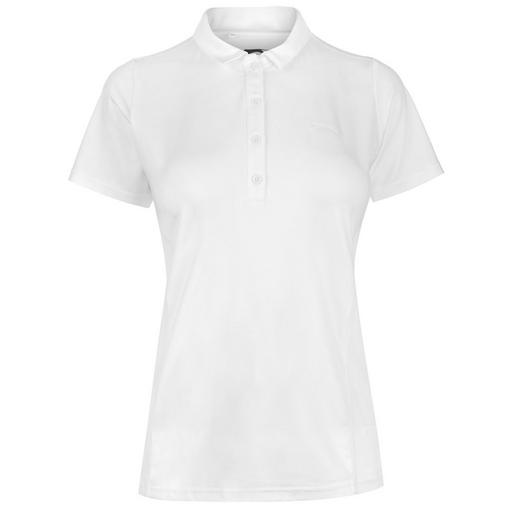 Slazenger Plain Polo Shirt Ladies