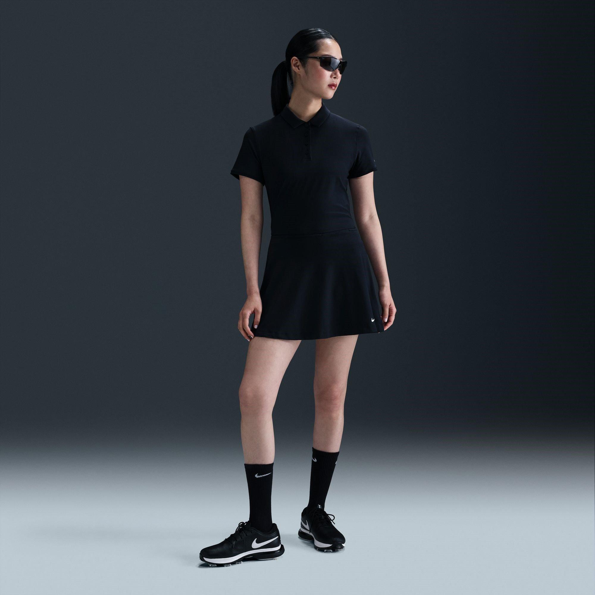 Zwart/Wit - Nike - Dri-FIT Victory Women's Golf Polo - 7