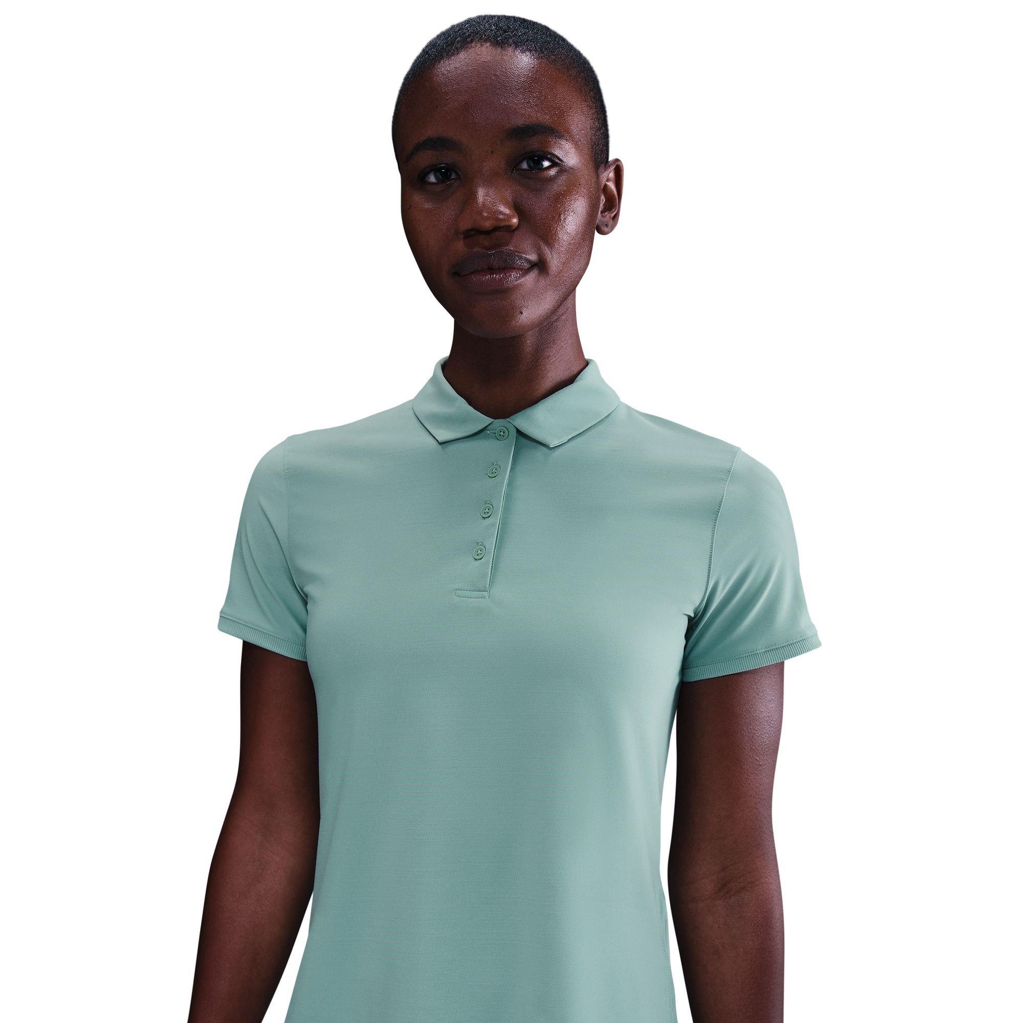 nike dri fit golf polo womens