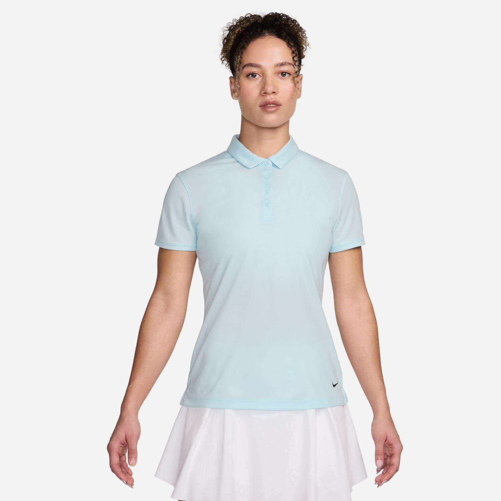 nike dri fit golf polo womens