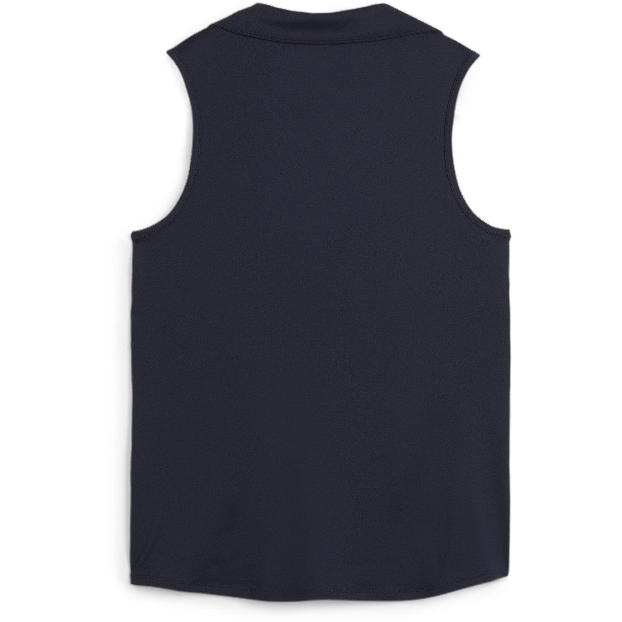 Bleu marine foncé - Puma - W Cloudspun Piped Sl Polo Shirt Womens - 2