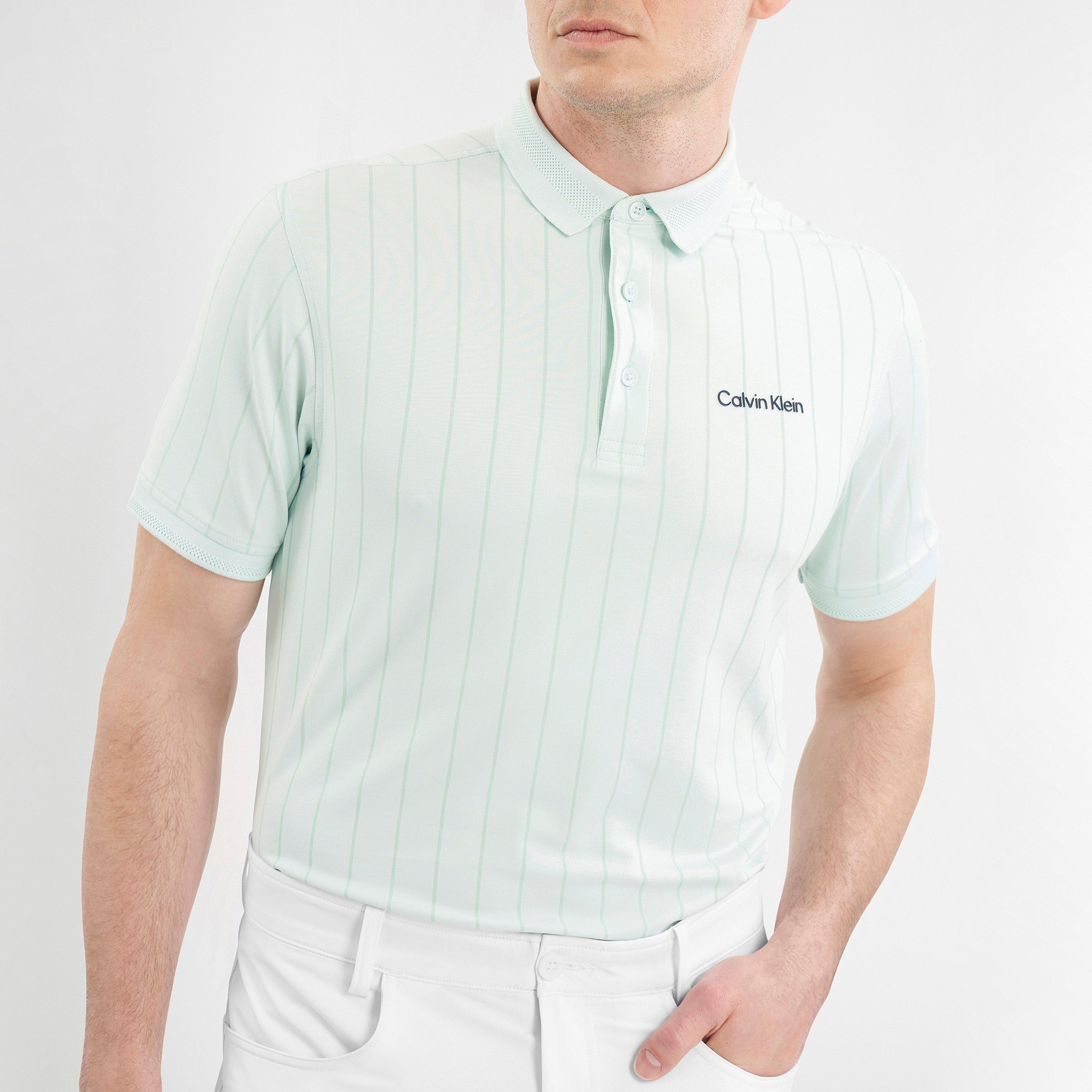 Svijetlo Jade - Calvin Klein Golf - CK Short-Sleeve Performance Polo Shirt - 4