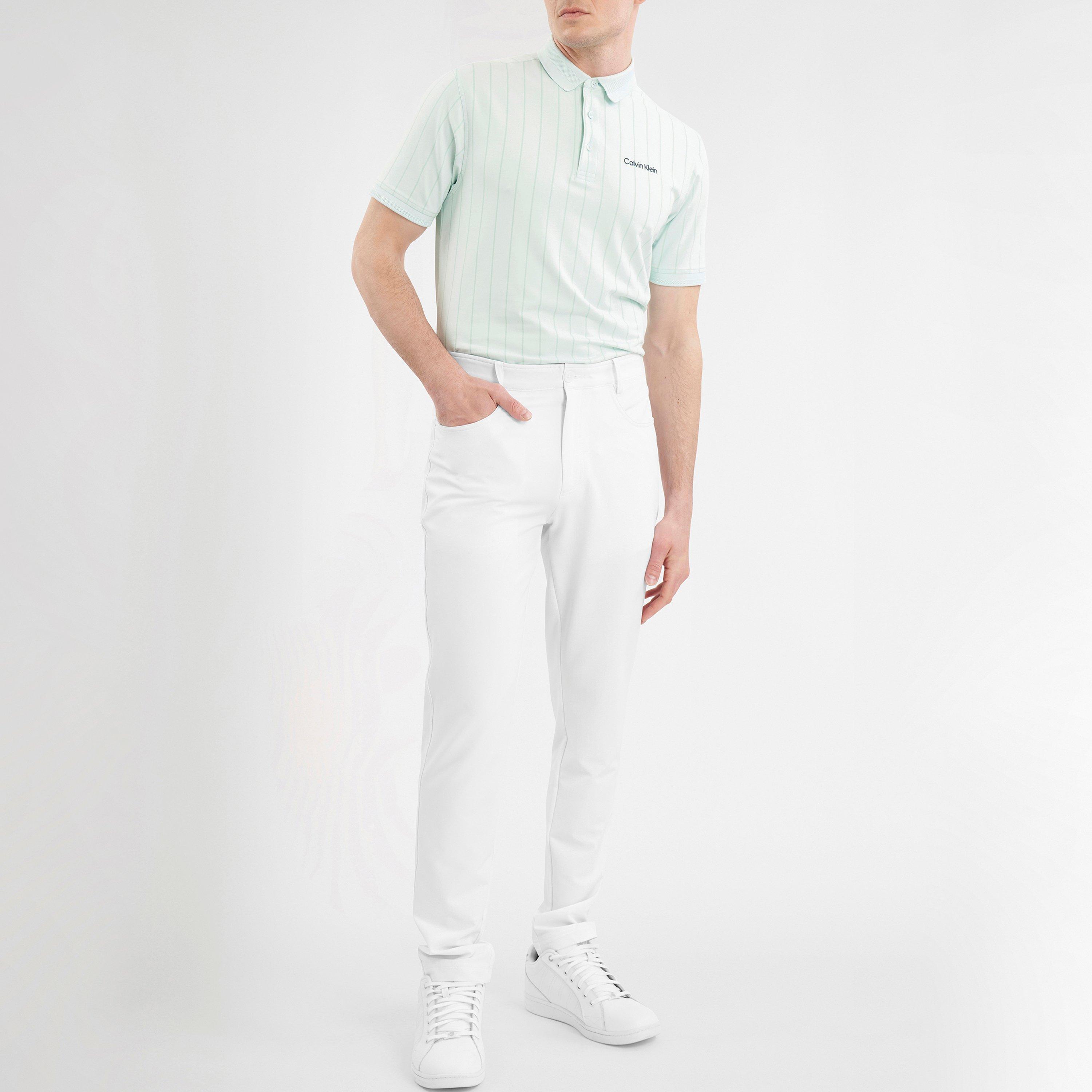 Svijetlo Jade - Calvin Klein Golf - CK Short-Sleeve Performance Polo Shirt - 6