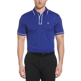 Kiton Mans Blue Cotton Piquet Polo Shirt Lyle & Scott polo shirt