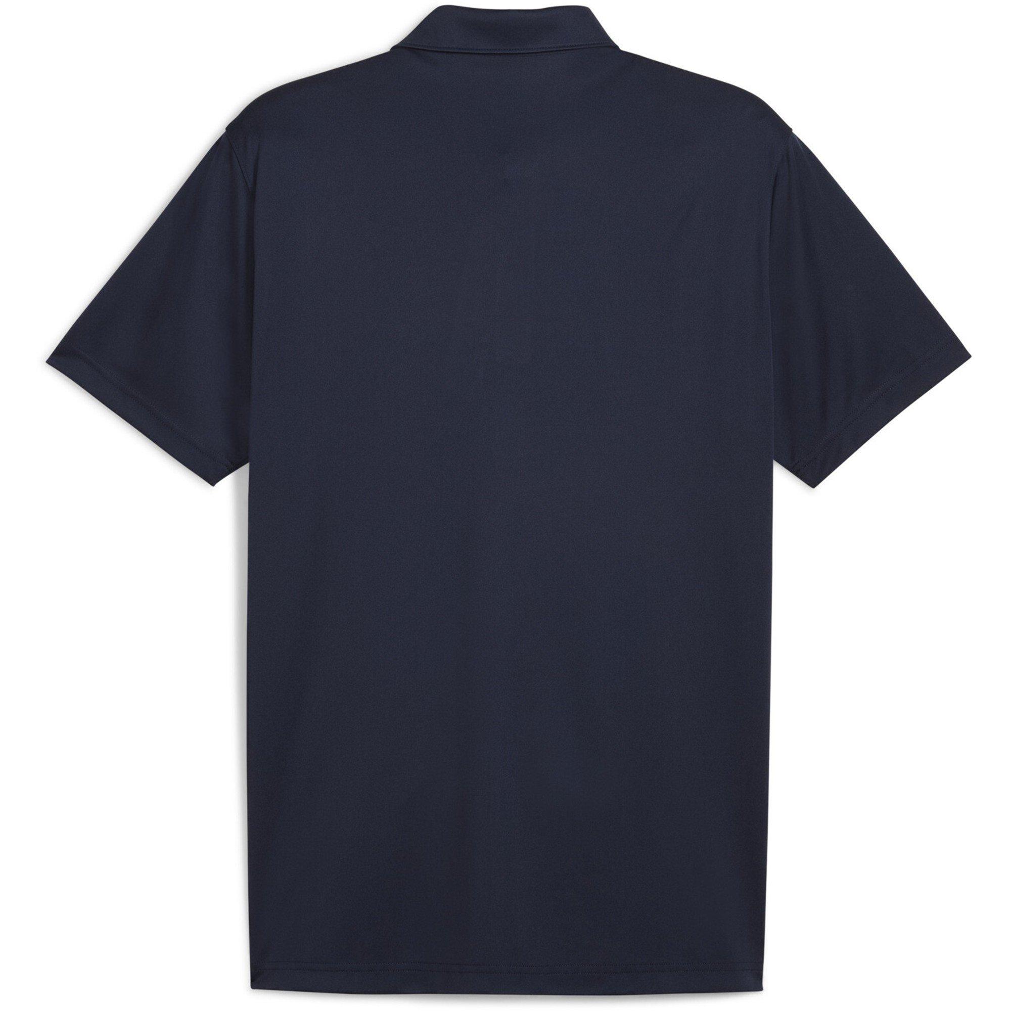 D.Navy/Wht - Puma - Puma West Polo Shirt Mens - 2