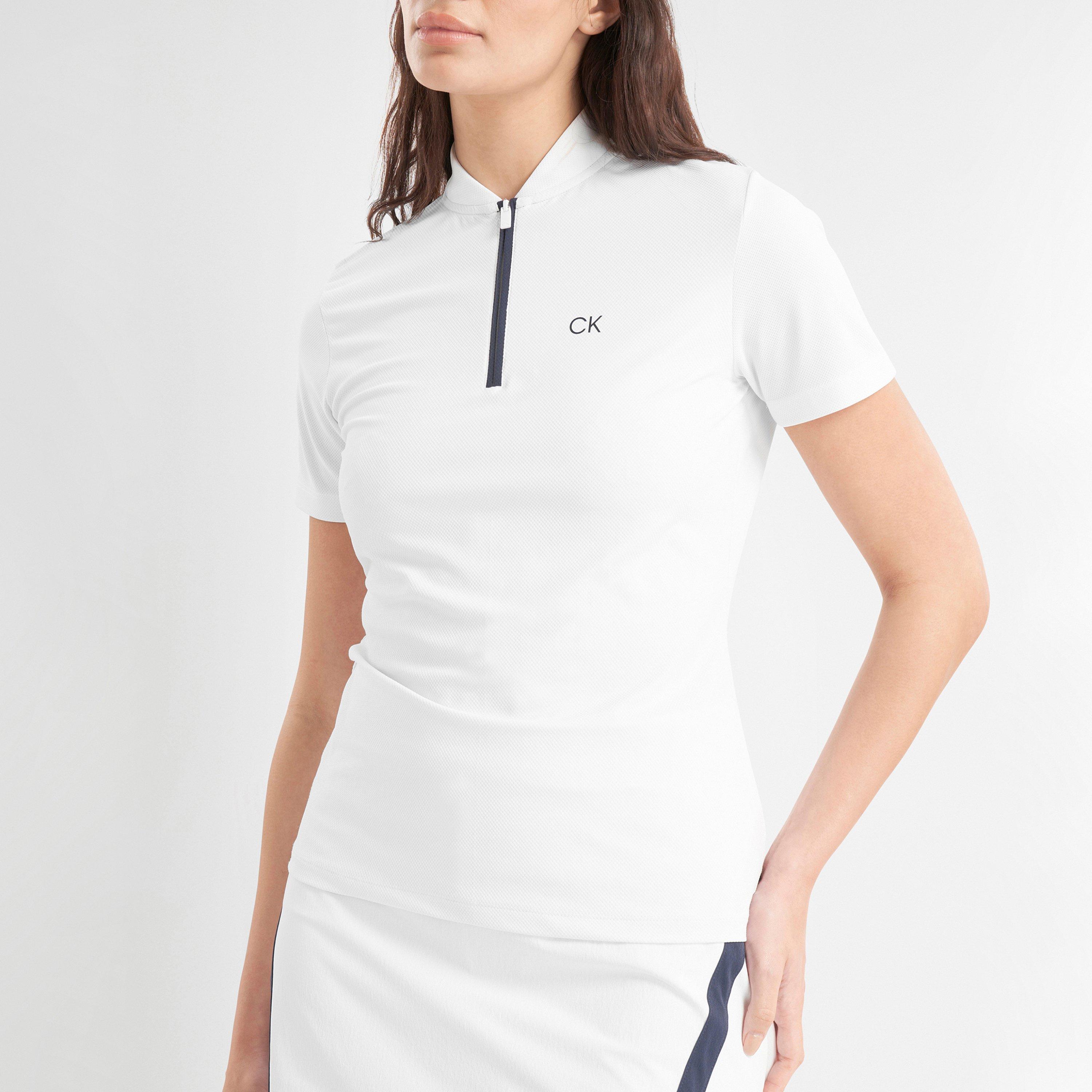 Weiß - Calvin Klein Golf - CK Short-Sleeve Performance Polo Shirt - 2
