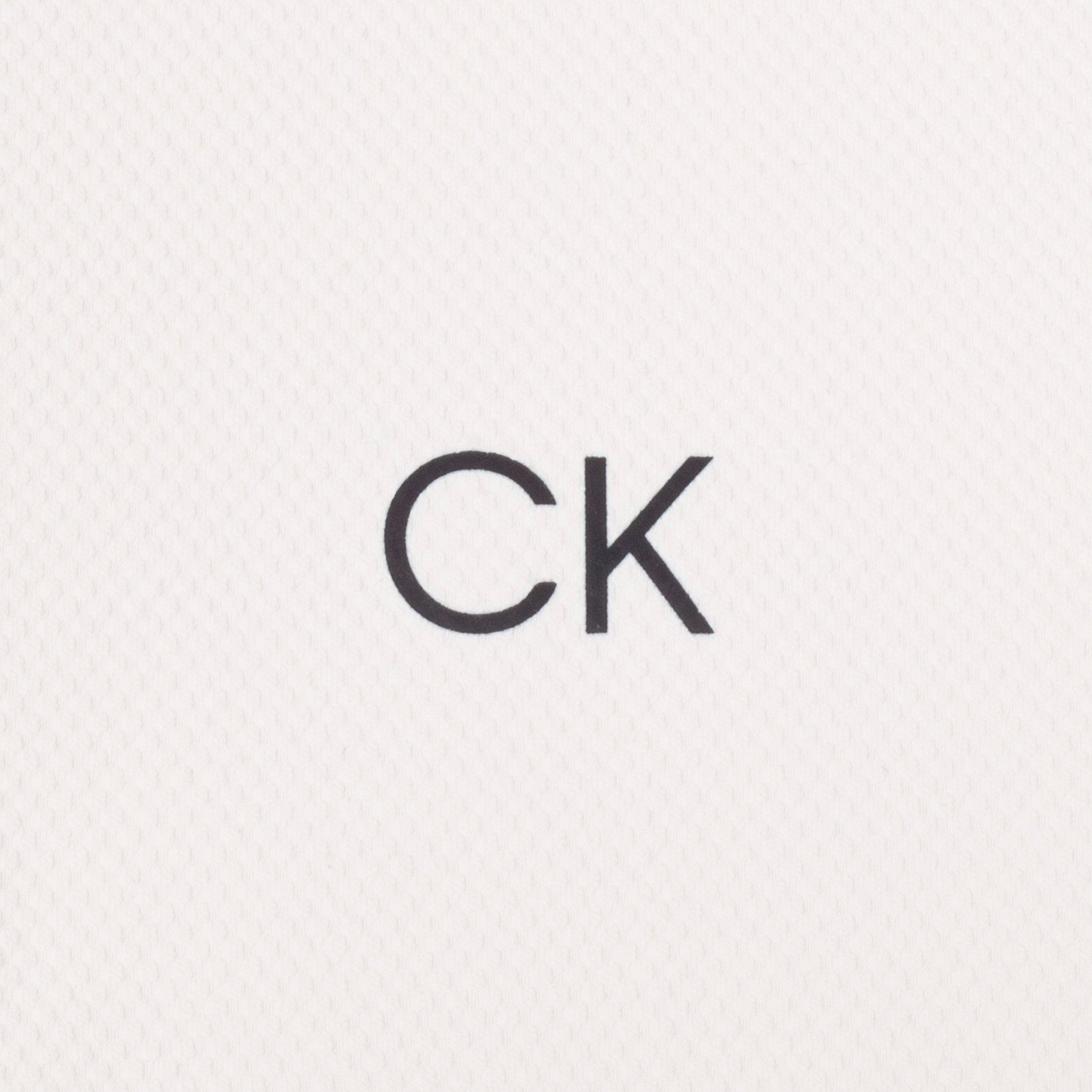 Weiß - Calvin Klein Golf - CK Short-Sleeve Performance Polo Shirt - 8