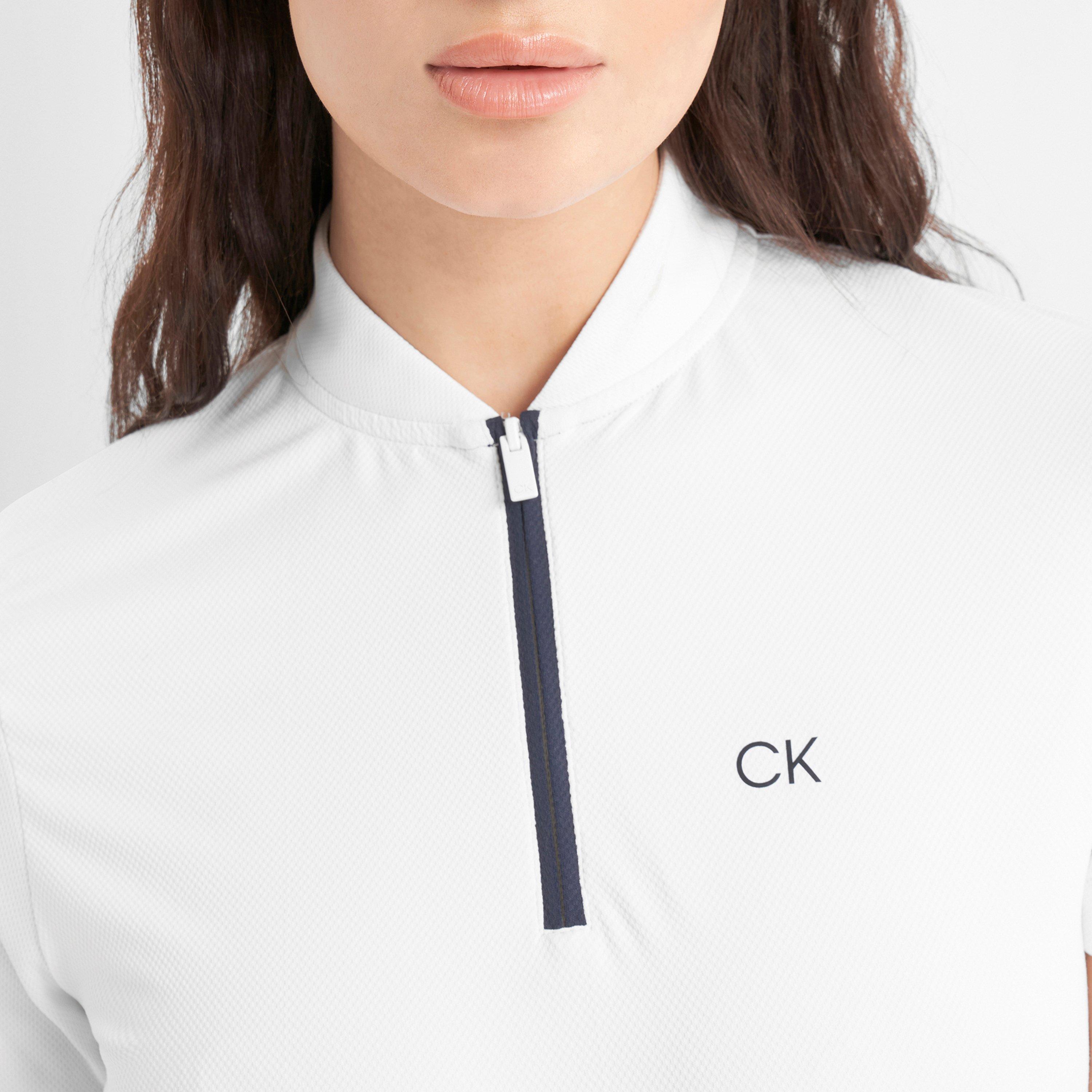 Weiß - Calvin Klein Golf - CK Short-Sleeve Performance Polo Shirt - 3