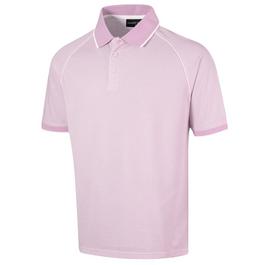 Island Green Fred Perry Zip Through Polo