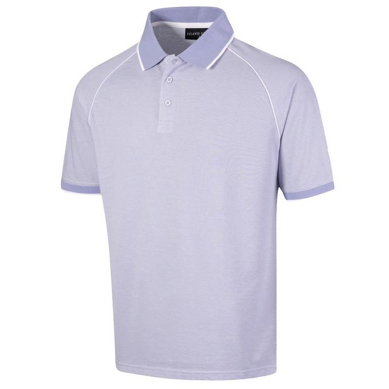 Flieder - Island Green - IslandGreen Golf Raglan Polo Shirt Mens