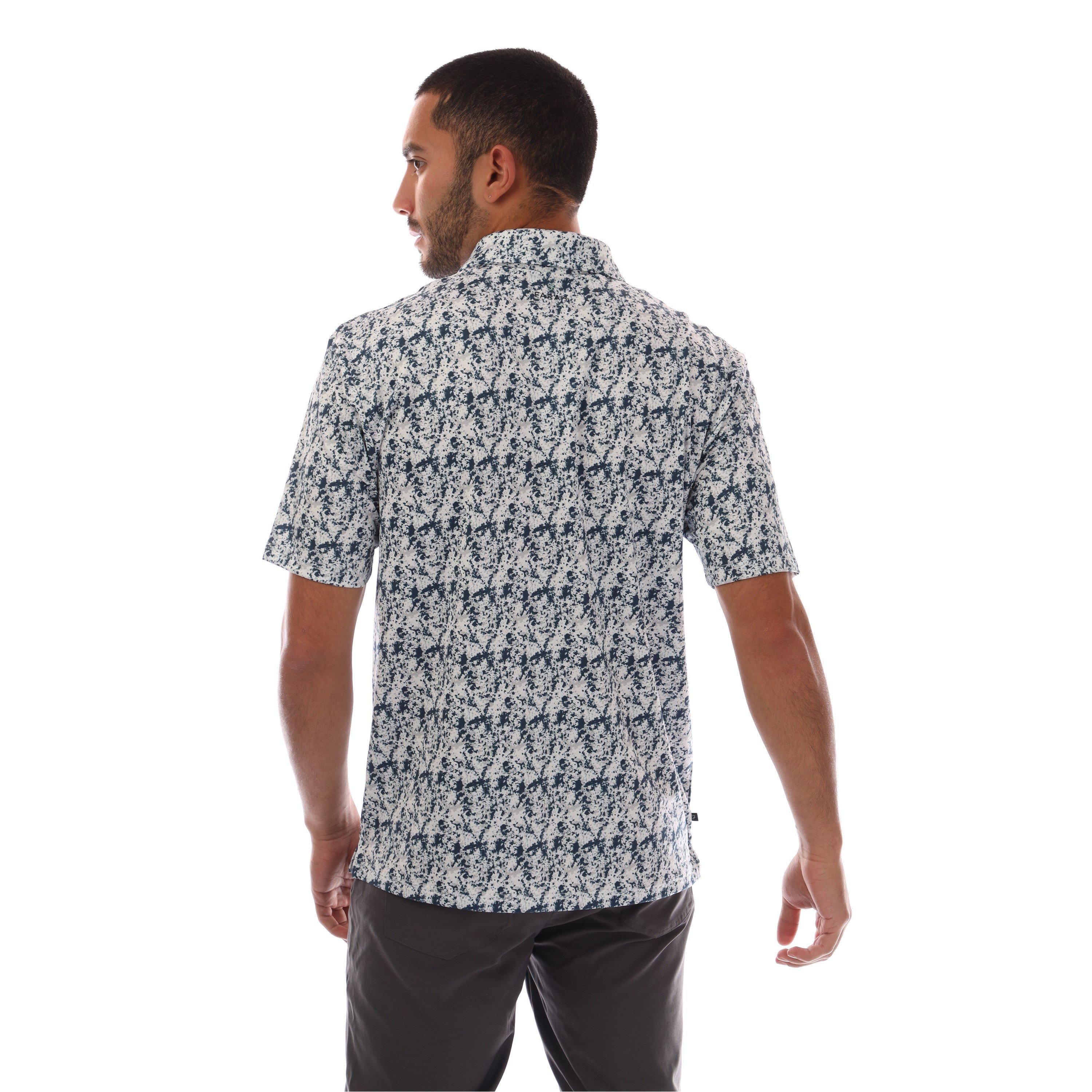 White - Farah - Men's Milford Short-Sleeve Performance Polo Shirt - 3