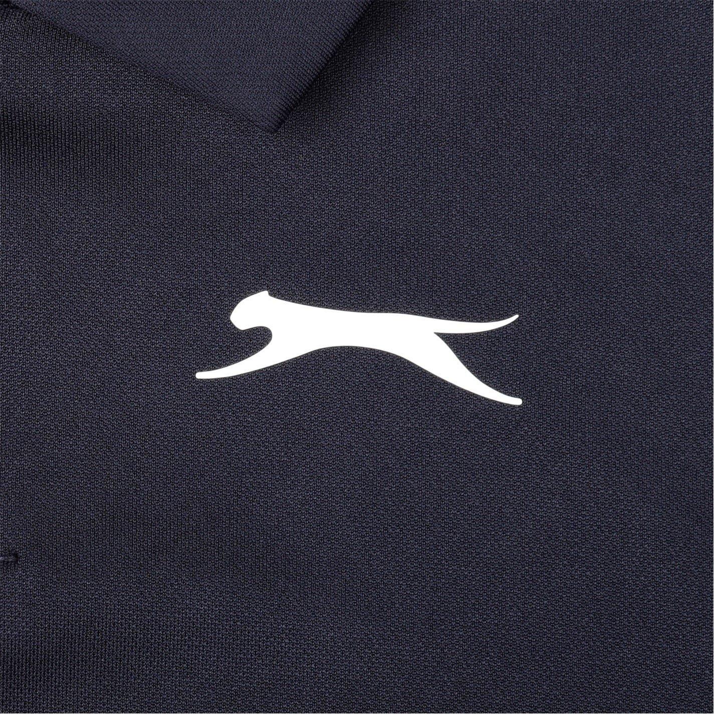 Navy - Slazenger - Solid Golf Polo Junior - 3