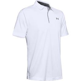 Under Armour Kiton logo-tape polo shirt Blau