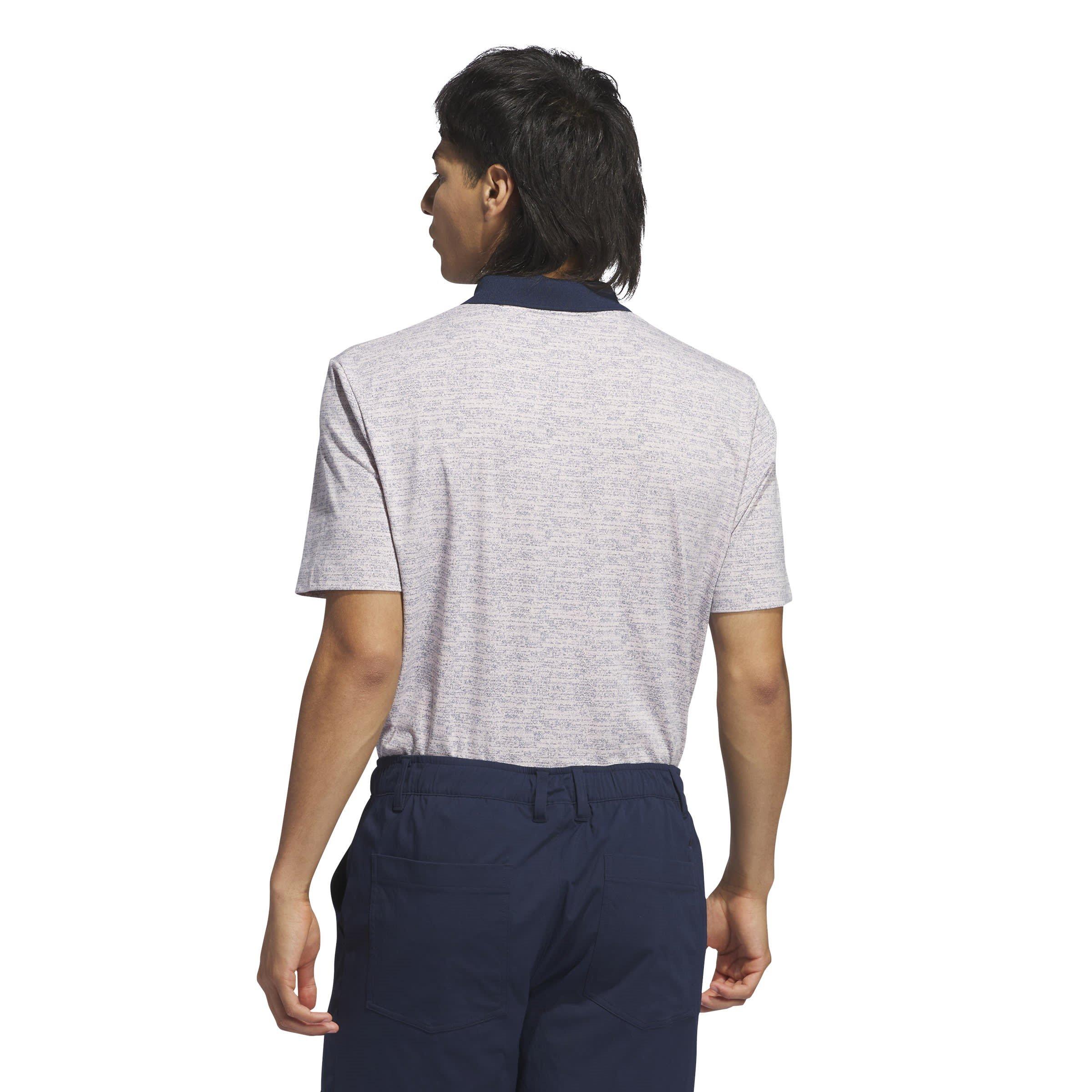 Rosa Areia Mel - adidas - Go-to Printed Polo Shirt Mens - 3