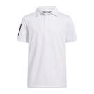 Blanc - adidas - 3 M Missoni cropped check-knit polo shirt - 1