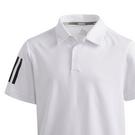 Blanc - adidas - 3 M Missoni cropped check-knit polo shirt - 2