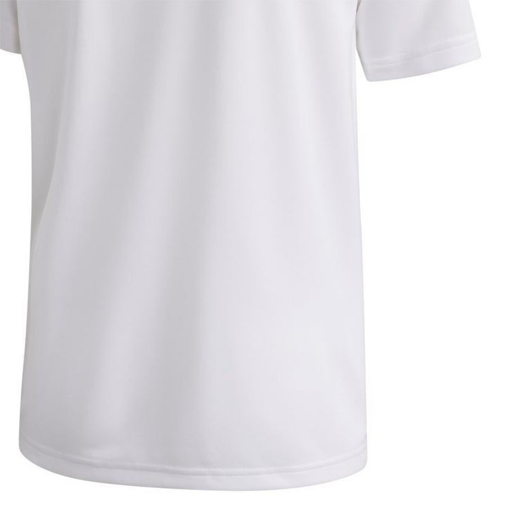 Blanc - adidas - 3 M Missoni cropped check-knit polo shirt - 4