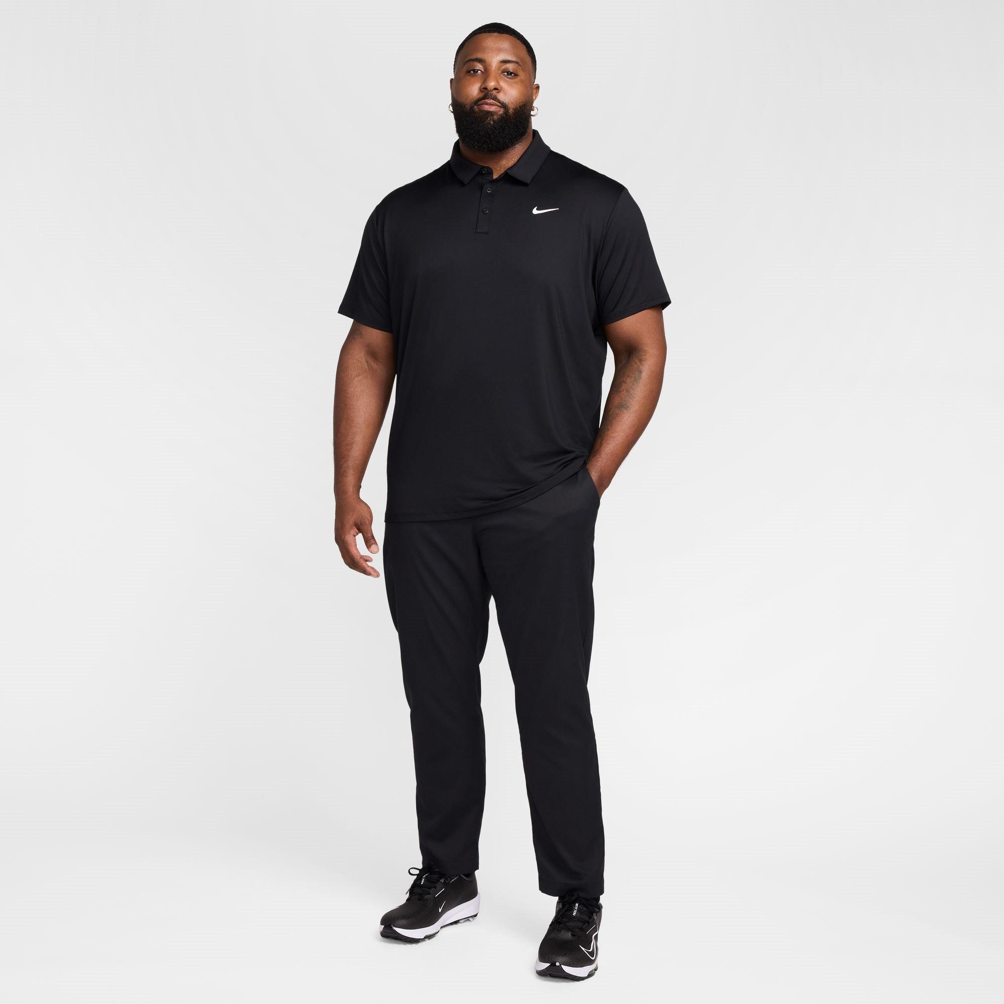 Sort/Hvid - Nike - DF Tour Solid Polo - 13