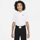 Blanc/Noir - Nike - Dri-FIT Victory Big Kids' (Boys') Golf polo FOR Shirt - 1