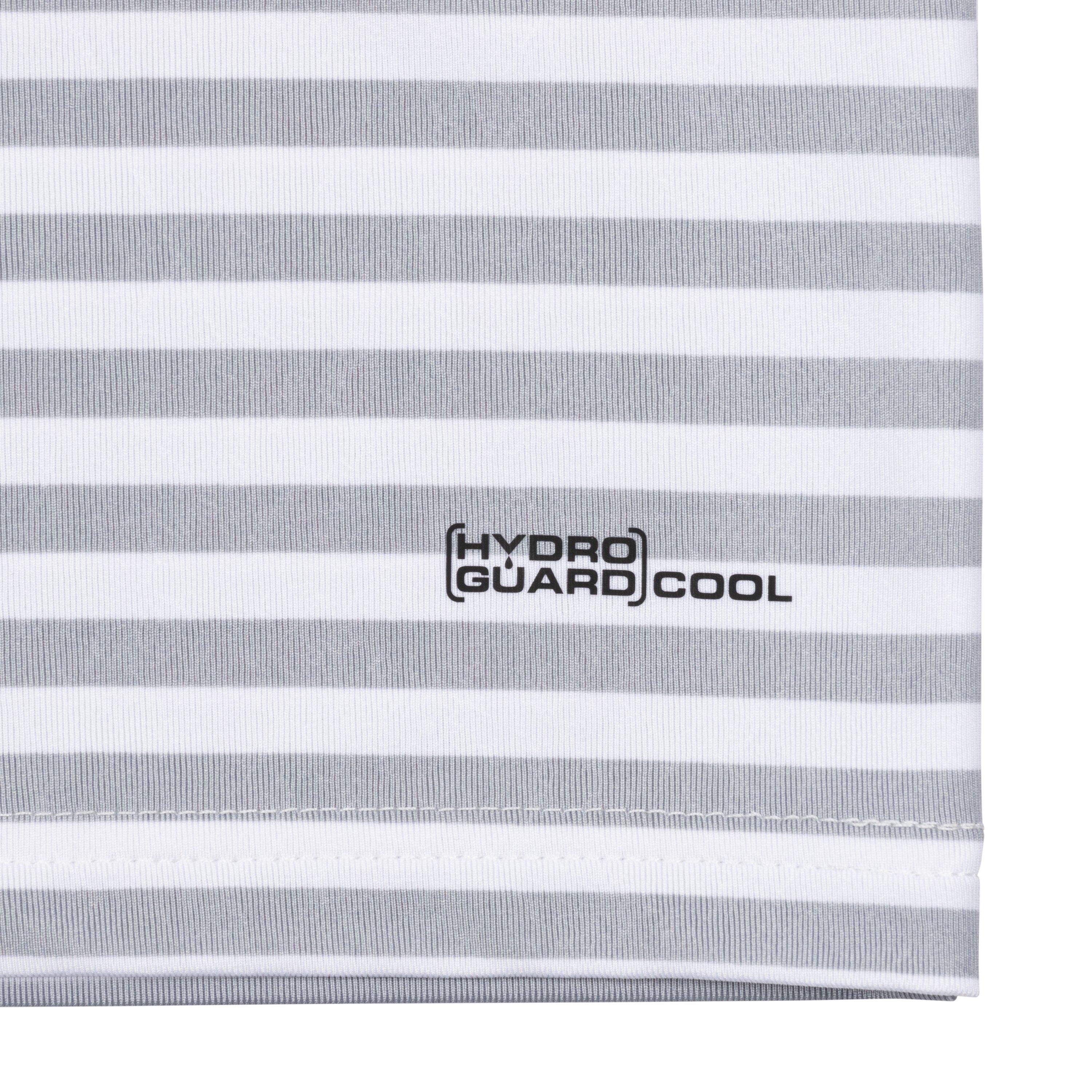 White - Slazenger - Stripe Polo Shirt Junior - 4