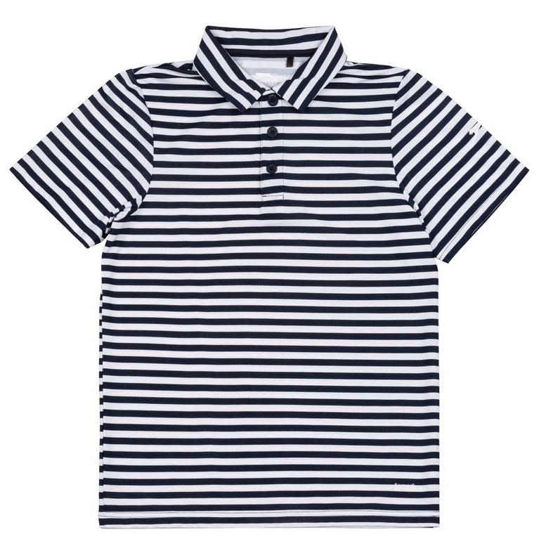 Marine - Slazenger - Stripe Polo Shirt Junior - 1
