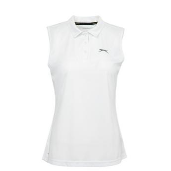 Slazenger Sleeveless Polo Shirt Womens
