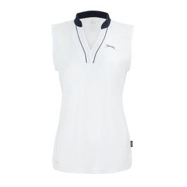 Slazenger Sleeveless Polo Shirt Womens