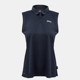 Slazenger Sleeveless Polo Shirt Womens
