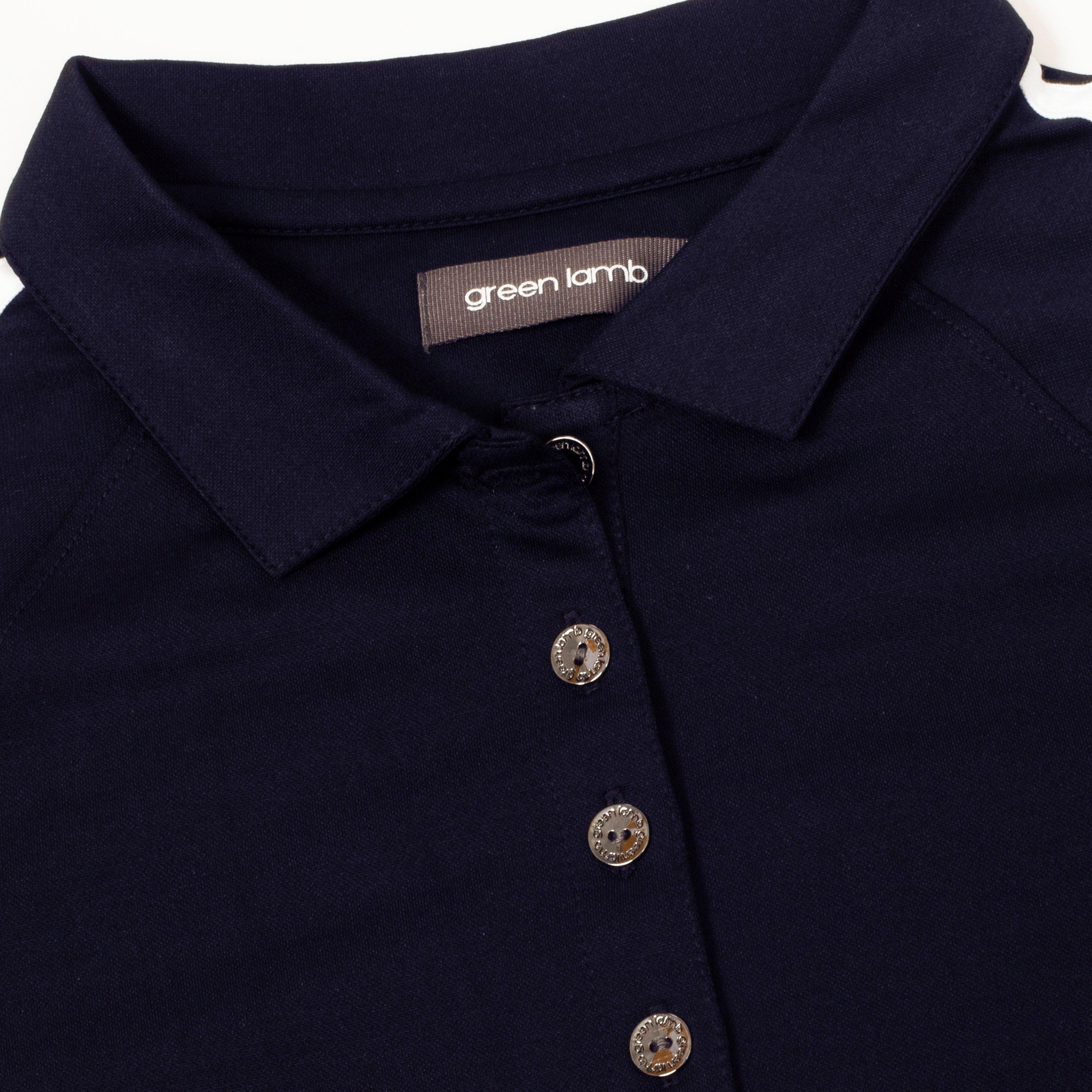 Nvy-Wht - Calvin Klein Golf - Short-Sleeve Performance Polo Shirt - 3