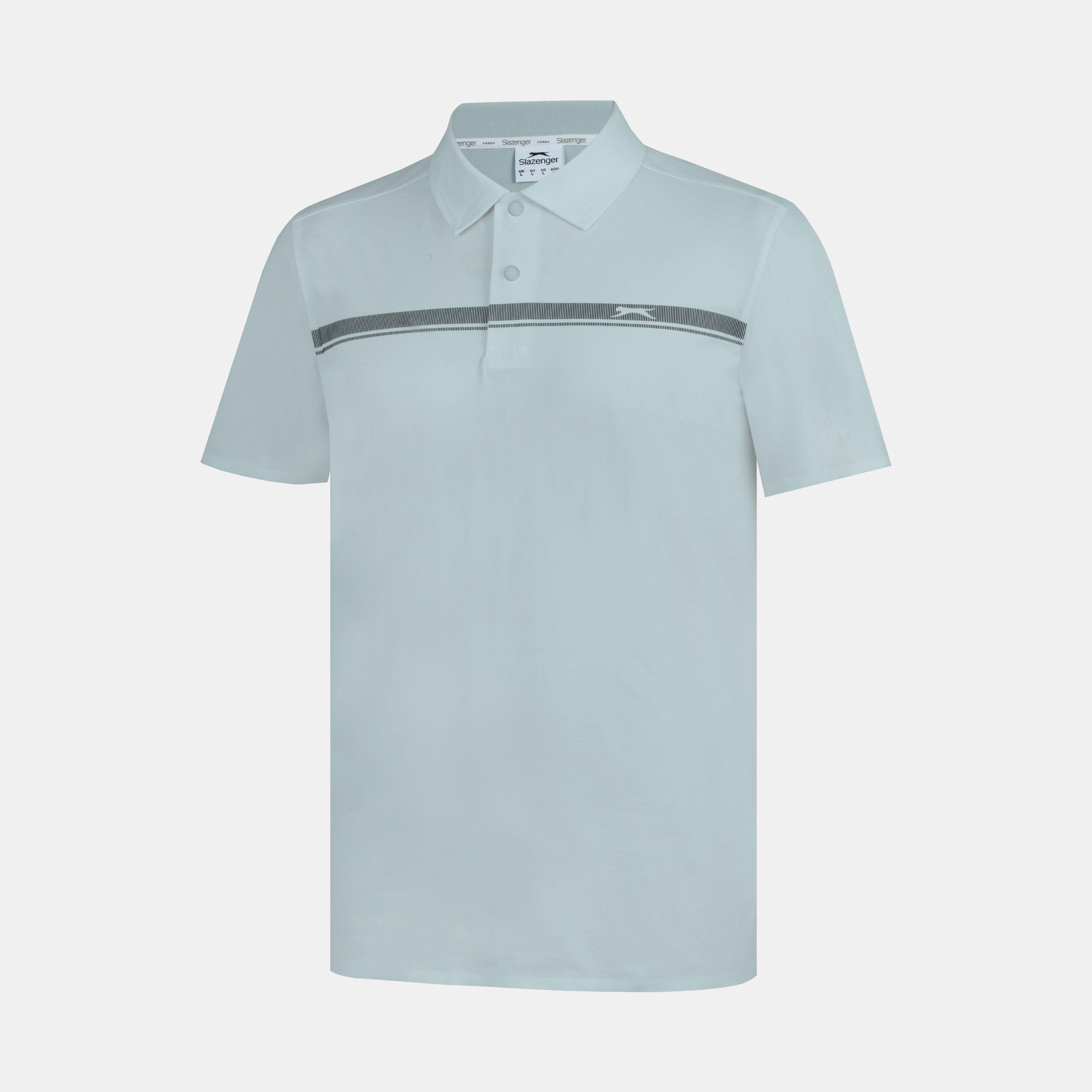 Sivo - Slazenger - Men's Slagenzer Golf Short Sleeve Performance Polo Shirt - 2