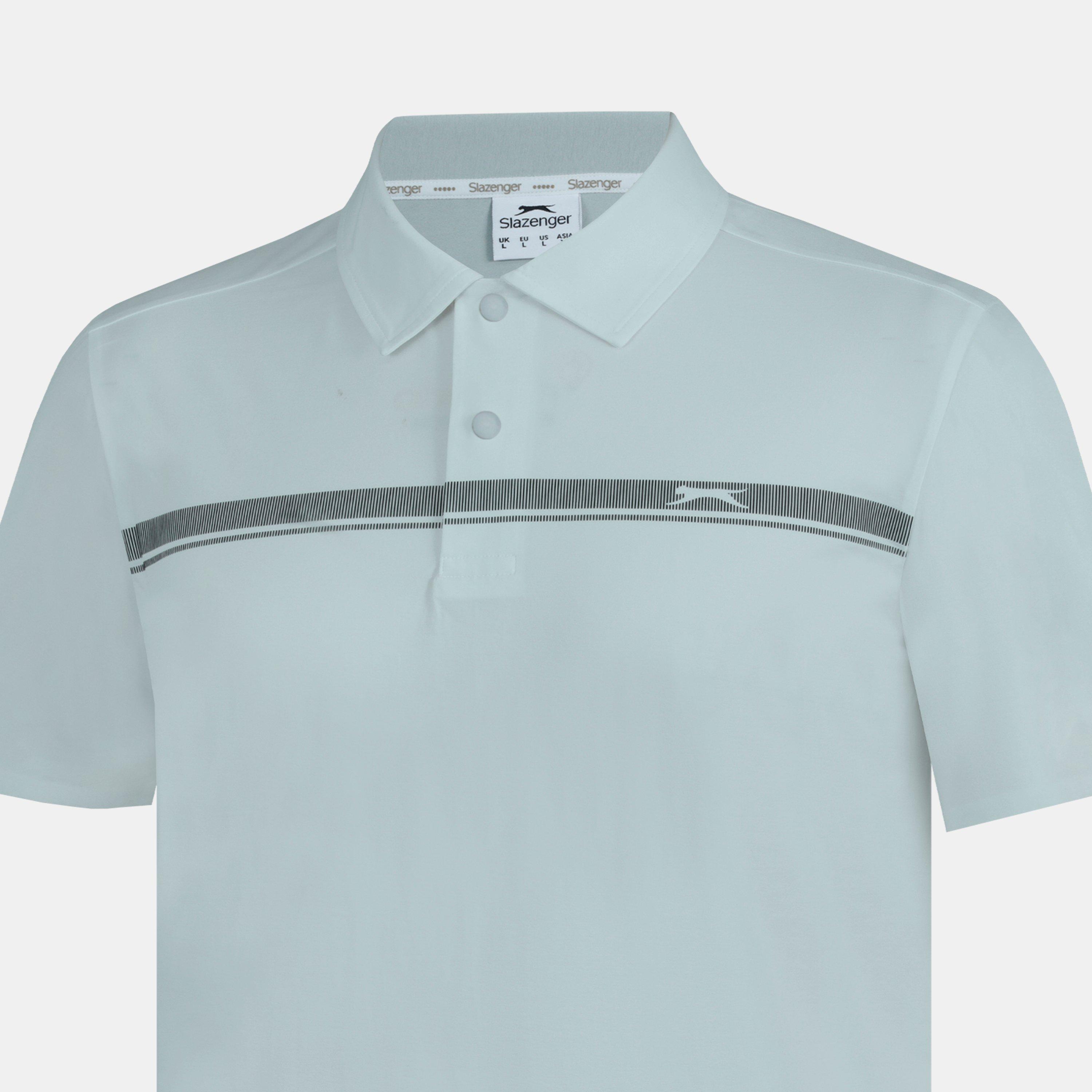 Sivo - Slazenger - Men's Slagenzer Golf Short Sleeve Performance Polo Shirt - 5