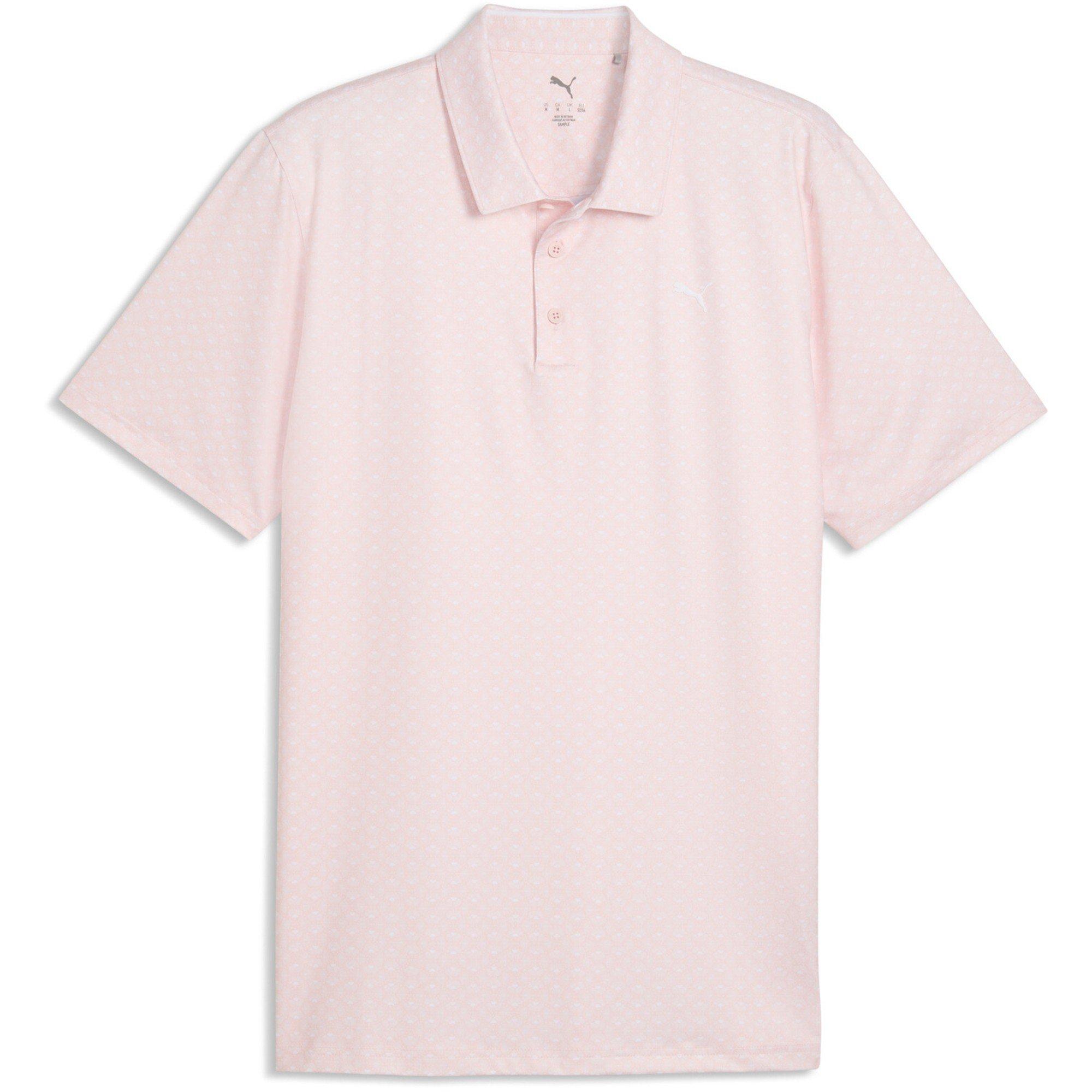 мъжко 's MATTR Scallop Short Sleeve Polo Shirt
