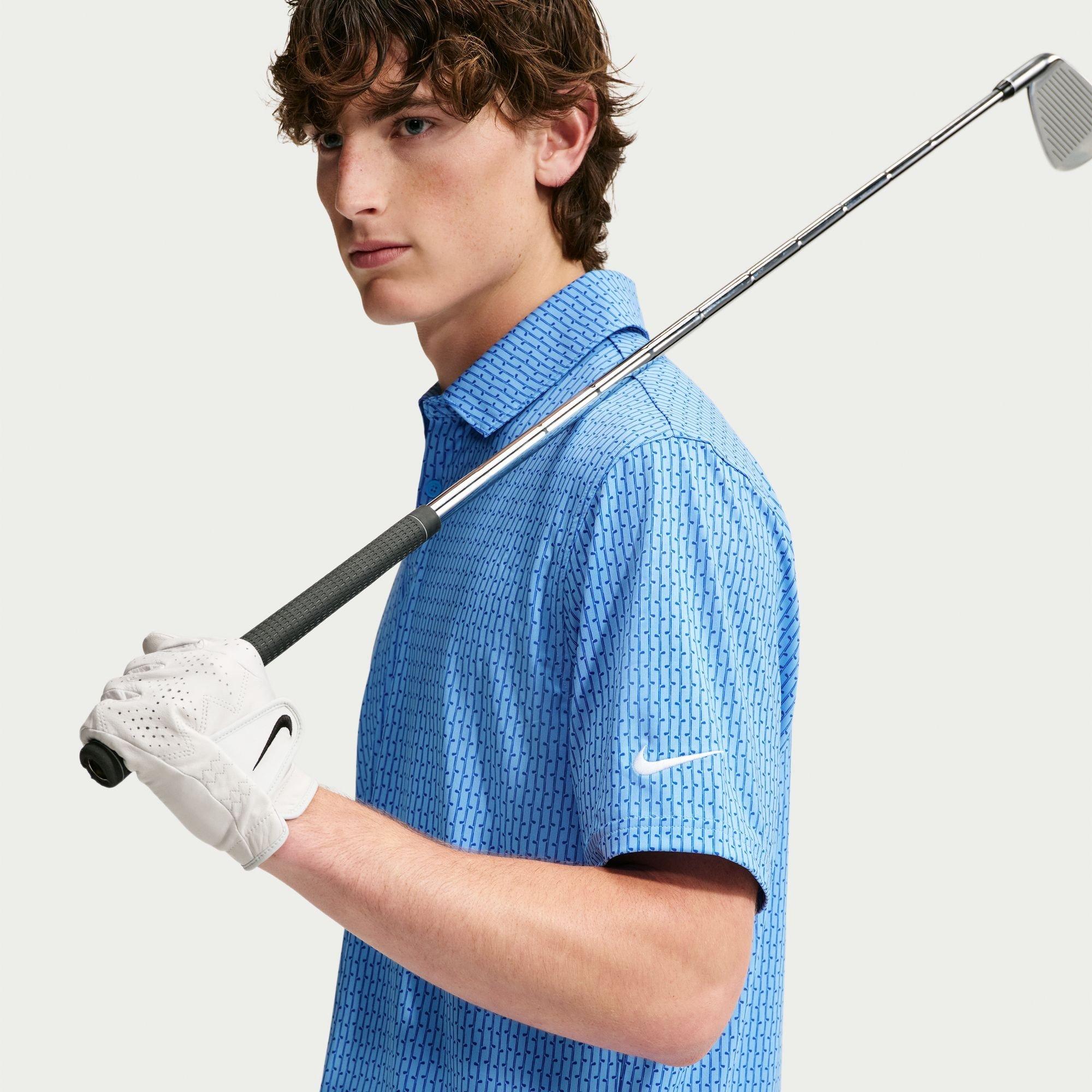 Bleu universitaire - Nike - Nike Velocity Polo Sn71 - 3