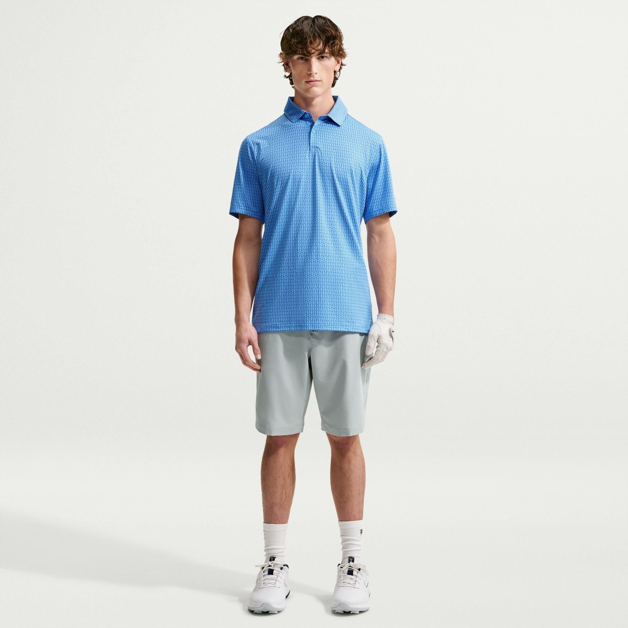 Bleu universitaire - Nike - Nike Velocity Polo Sn71 - 4