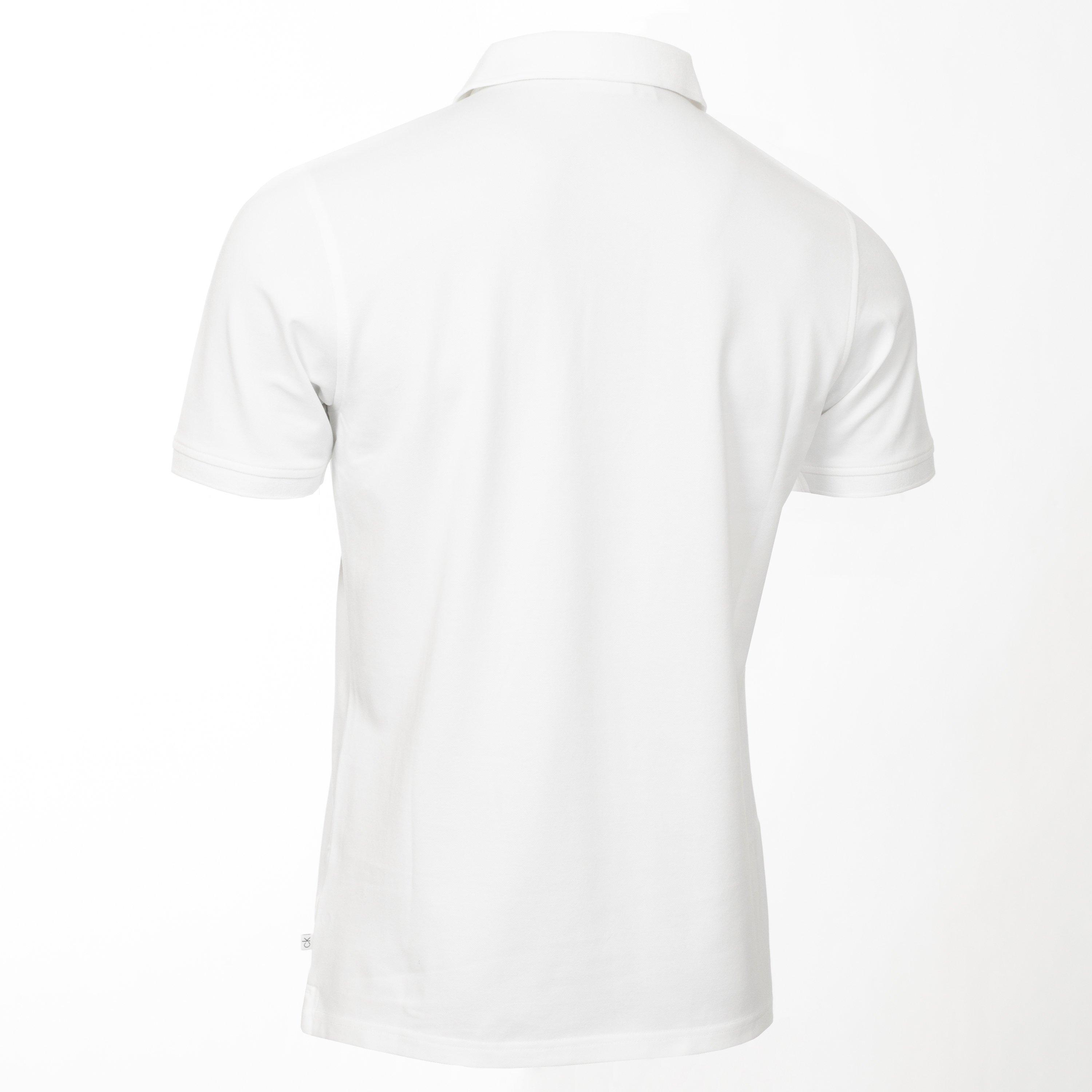 White - Calvin Klein Golf - Planet Polo Shirt - 7